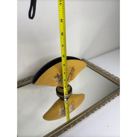 Vintage Napkin holder ceramic with ancient Greek performances - Picture 8 of 10